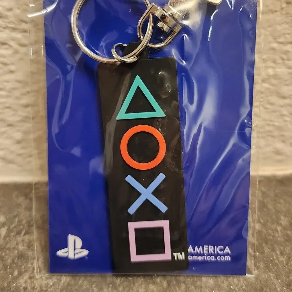 Keychain - PlayStation Button Symbols (NEW) - Sony